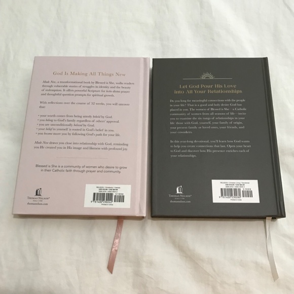 Hardcover Blessed Is She Catholic Devotional Books Bundle Lot - Picture 2 of 16